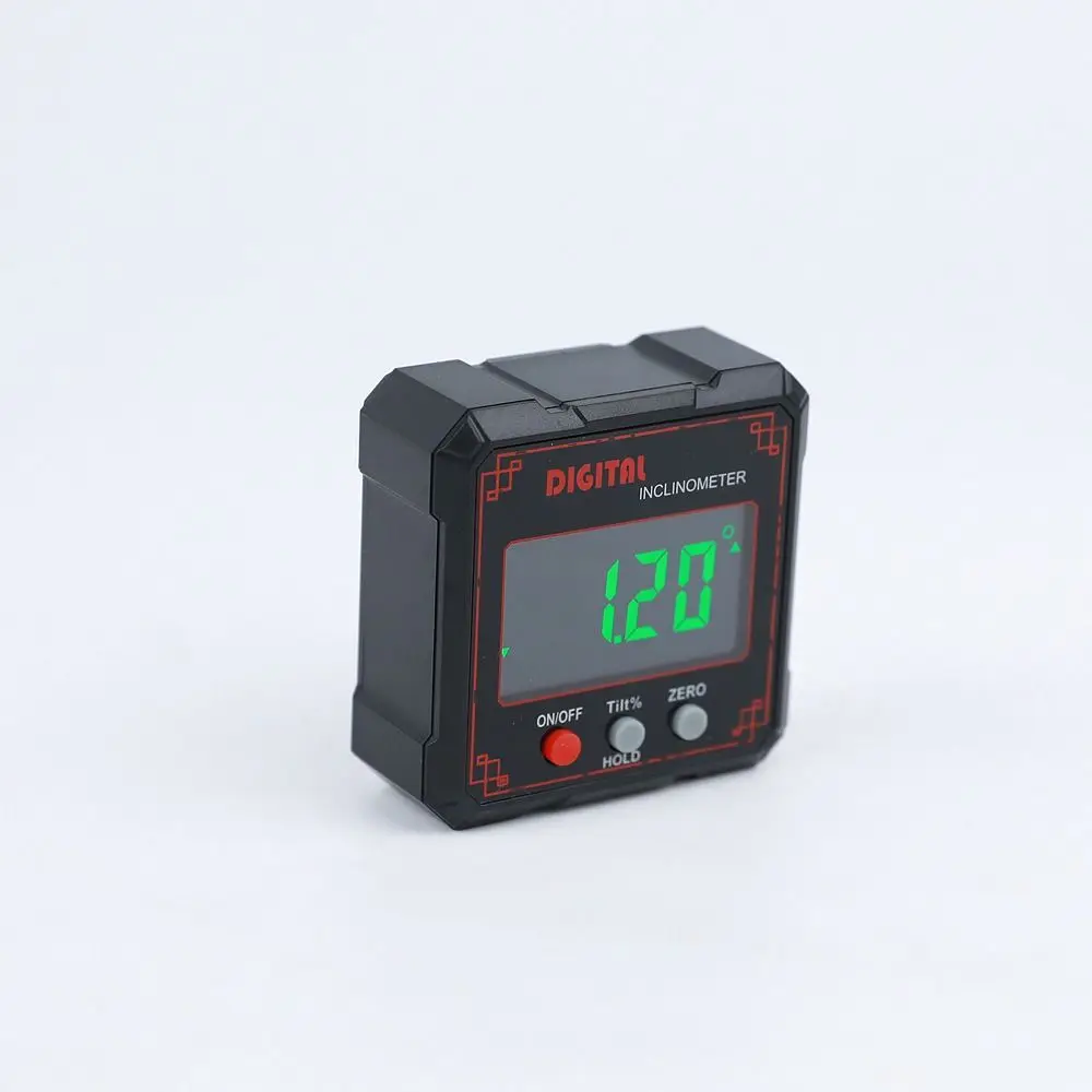 1Pcs Multifunctional Digital Inclinometer Electronic Magnetlc 360-degree Measurement Digital Angle Finder High Accuracy