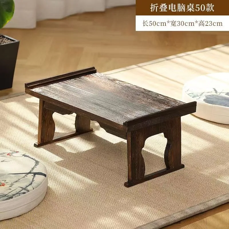 FOR Folding Table Chinese-style Sinology Desk Small Tea Table Bay Window Household Small Chinese Calligraphy Computer