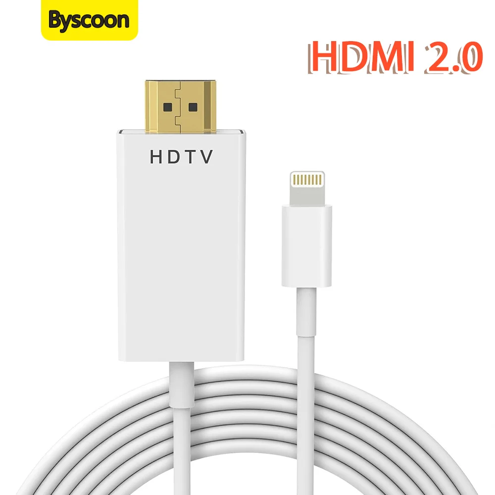 �y�Z�[�����ziPhone �p���C�g�j���O - HDMI 2.0 �P�[�u�� �f�W�^�� AV �A�_�v�^�[ 1080P HD �r�f�I�����X�N���[���R�l�N�^�[ TV �v���W�F�N�^�[���j�^�[�p