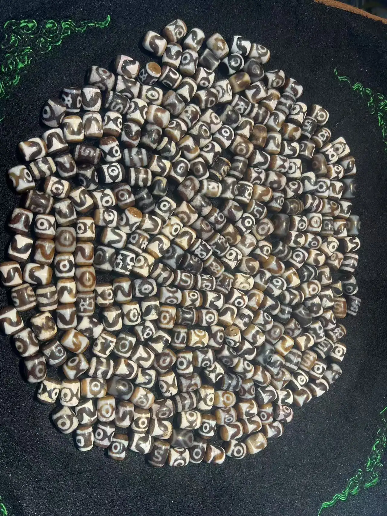 300pcs dzi wholesale size 13 X16 mm tiger tooth treasure vase six eyes DIY necklace pendant bracelet high quality