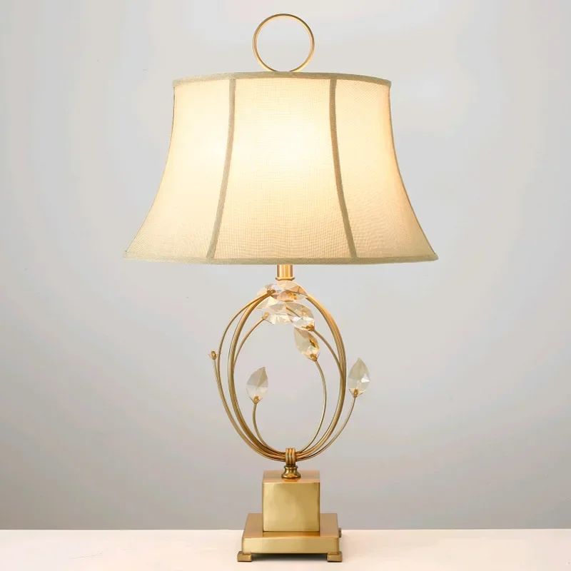 

ASHER Contemporary Crystal Table Lamp LED Creative Fashion Dimming Desk Light for Home Living Room Bedroom Decor