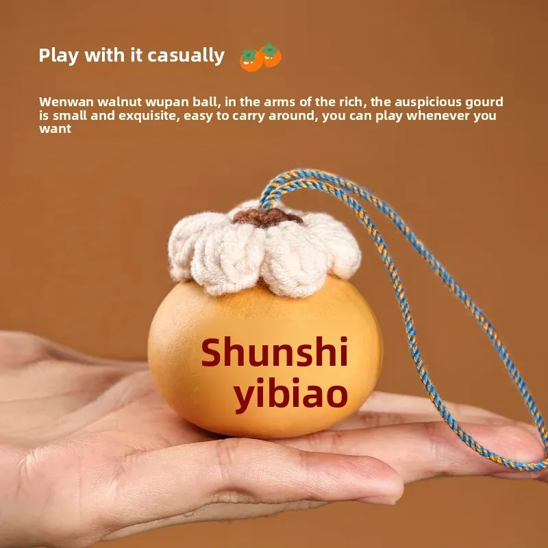 2026 New Chinese Style Small Fortune Gourd Tibetan Tassel Bag Charm Keychain Phone Lanyard Car Hanger Lucky Safety Amulet Fashio - view 3