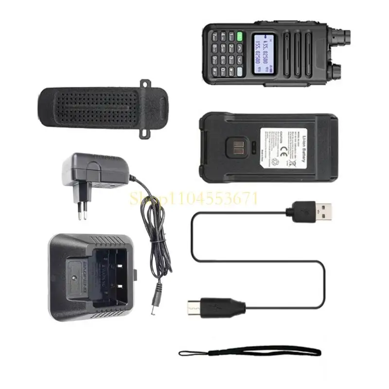 Best Seller Double Frequency Two Way Radio Type C Rechargeable Communication Device with Complete Accessories Package for UV13