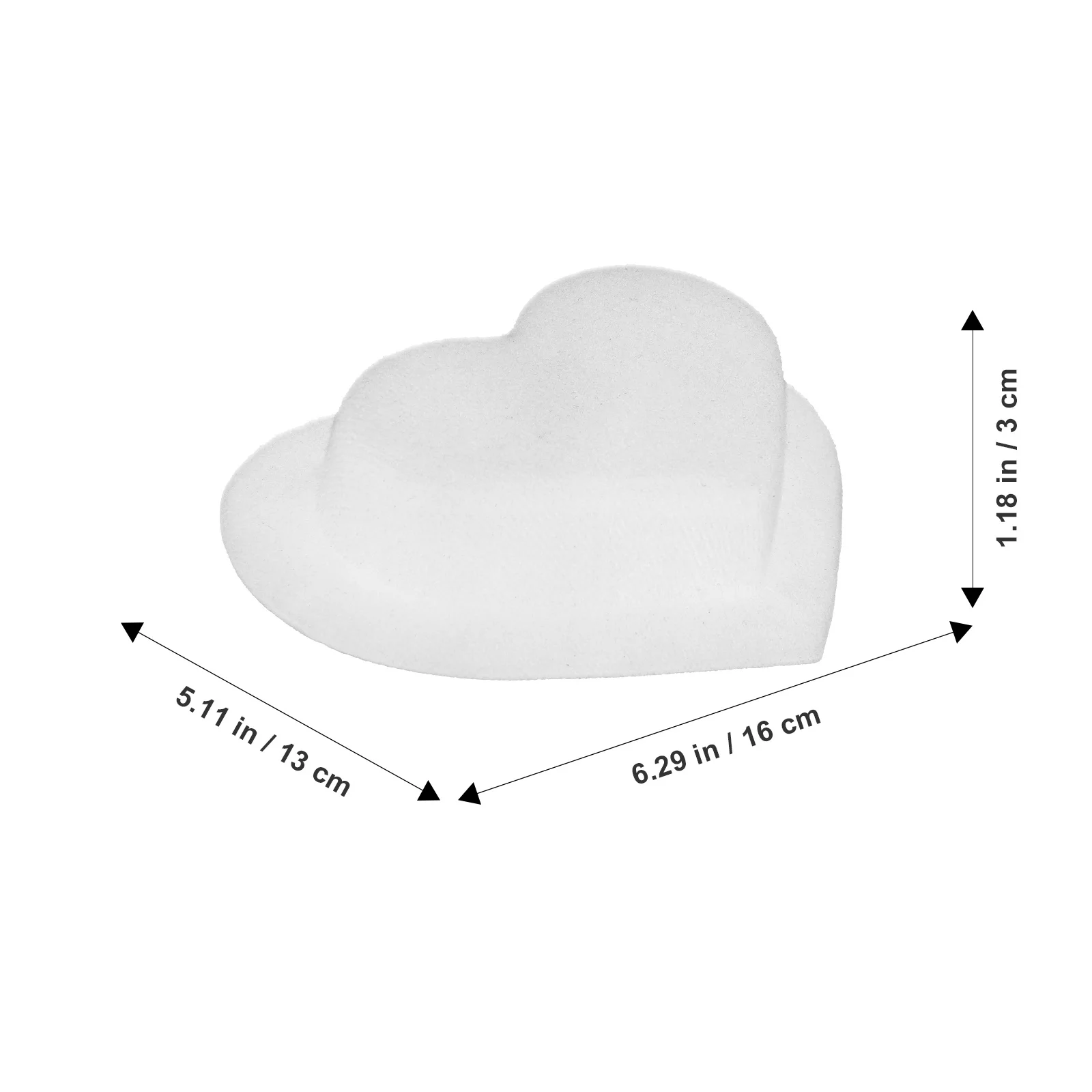 Herz Mini Top Multifunktions Winzige Hüte Eva Tuch Material Zubehör Für Diy Handwerk Party Geschenk Dekorative Winzige Hüte