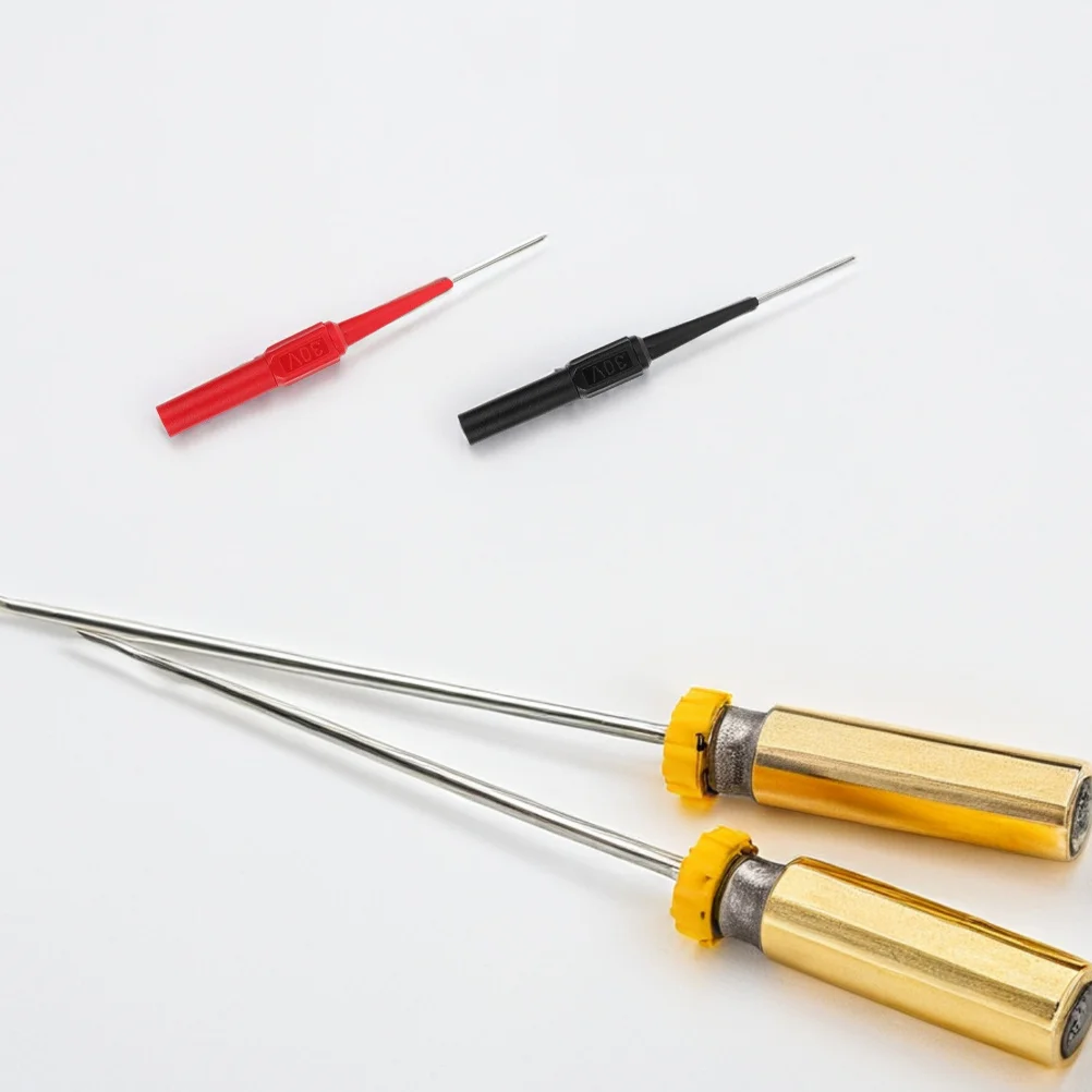 

20Pcs Multimeter Probe Needles Bendable Wire High Sensitivity Insulation Piercing Testing Probes Automotive Electrical Tools
