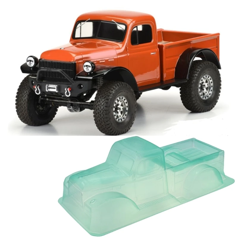 RCModel Pickup Truck Clear Body 280-313mm Replacement Kits Body Cover for SCX10 1:10 Remote Control Car Toy P31B