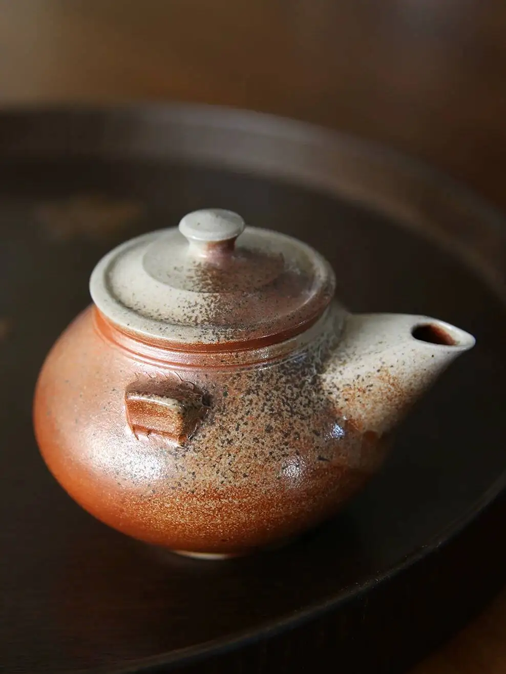 In Stock Japanese Imported Tokoname Ware Nakagawa Premium Wood-Fired Handmade Treasure Pot Teapot Handcrafted Tea Vessel