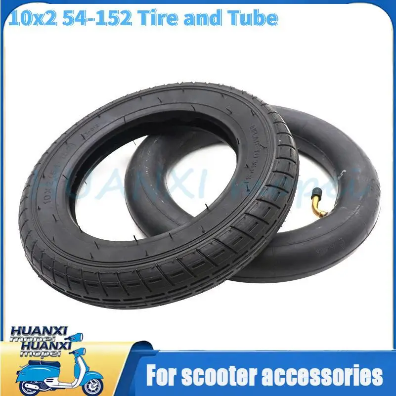 

10-дюймовая шина 10x2 (54-152) с камерой 0 ° Пневматические внедорожные шины для балансировочных самокатов