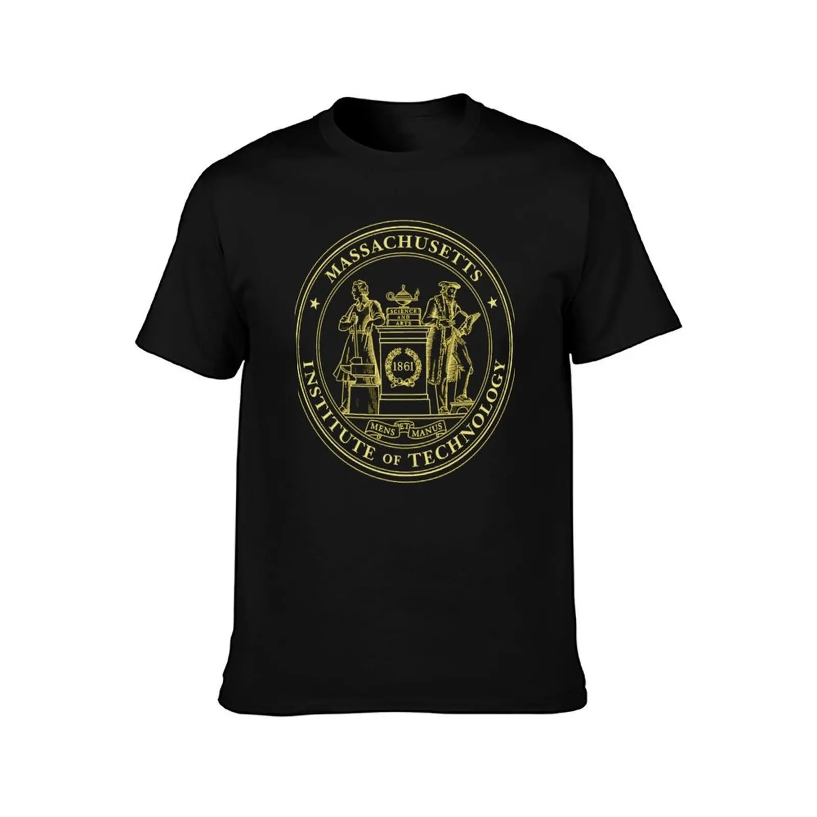 Massachusetts Institute of Technology MIT T-Shirt, Summer Casual Cotton Tee, Oversized Streetwear Tops, Vintage Graphic Print