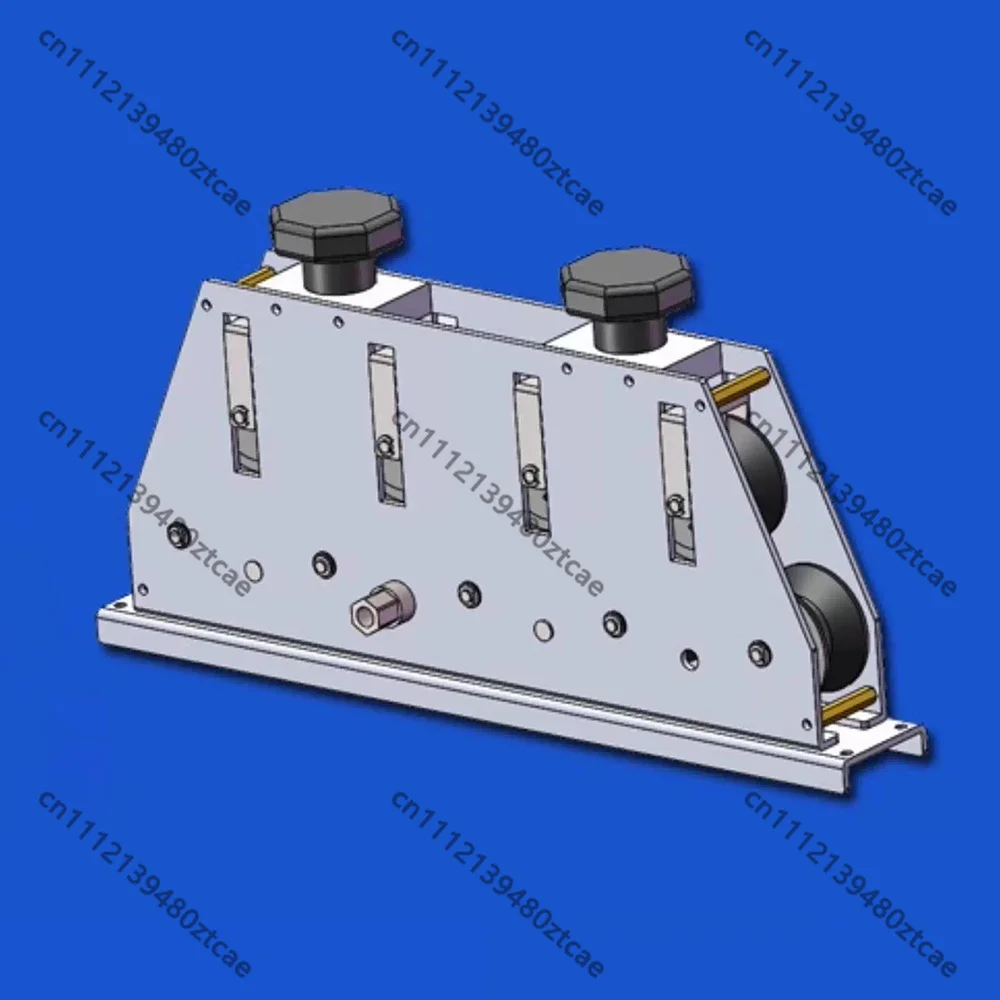 Manual Tube Straightener Tool 6-25MM 9-Roll Design Copper Aluminum Pipe StraighteningBending Correction Industrial Plumbing Tool