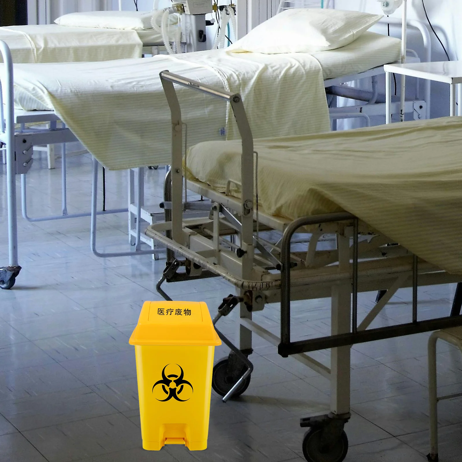 

Swing Top Trash Can Lid Heavy Duty Plastic Waste Bin Cover For Outdoor Garbage Container Replacement Lid