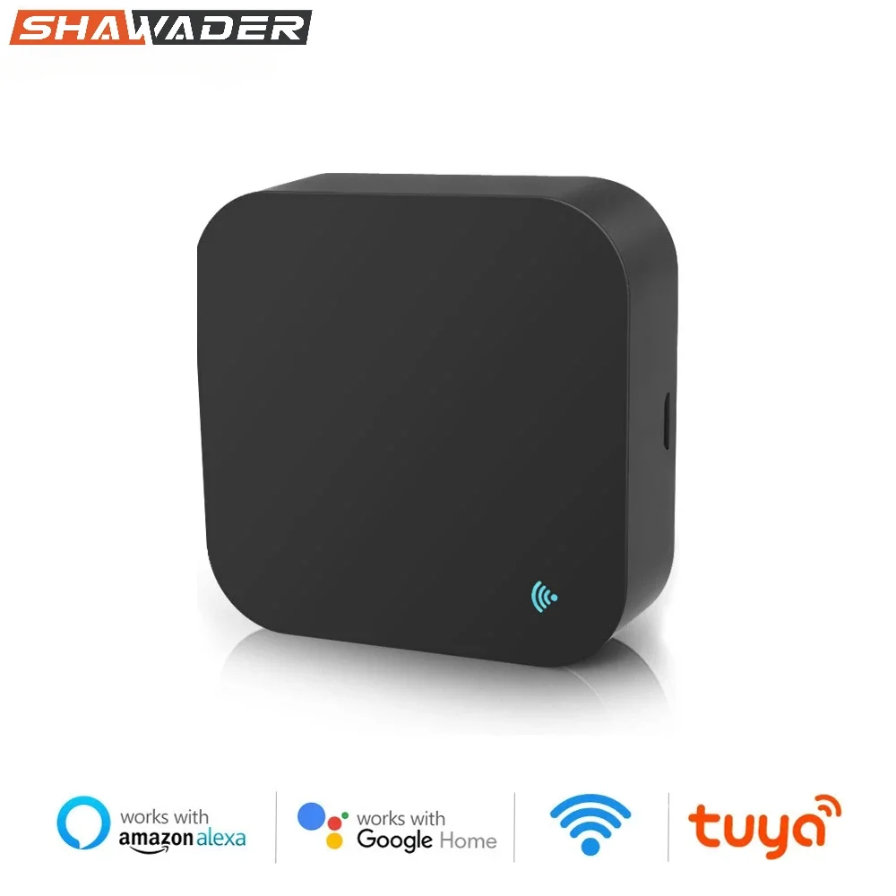 SHAWADER WiFi Tuya Repeater IR Remote Control TV Fan Air Condition Timer by Google Alexa Voice 2.4GHZ Smart Life Home Appliance