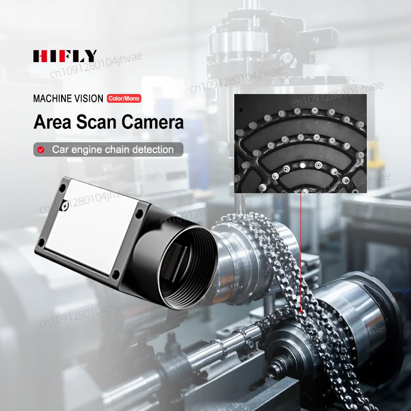 

Car Engine Chain Detection USB3.0 PYTHON1300 1.3MP Global Shutter 208fps 1/2" CMOS Industrial Camera