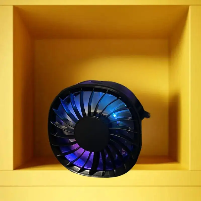 

1 Piece 3 Speed Car Air Outlet Fan USB Cooling Fan With Color Changing Light Car Rear Seat Heat Dissipation Car Accessories