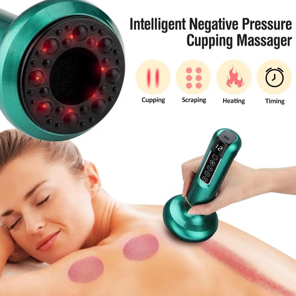 

Handheld Adjustable Cellulite Massager Cupping Machine Rechargeable Body Sculpting Tool Shaping Massager for Arms, Legs, Back