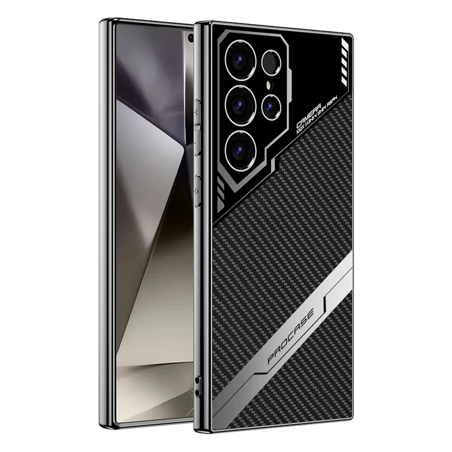 Hochwertige PU-Leder Galvanisierte Handyhülle für Samsung Galaxy S26 S25 S24 Ultra S26Ultra S25Ultra mit Kameraschutz