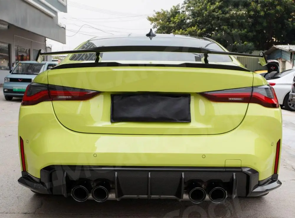 

JMCARCOOL Dry Carbon Fiber Rear Bumper Lip Splitters For BMW 3 Series G80 M3 For BMW 4 Series G82 G83 M4 2021+