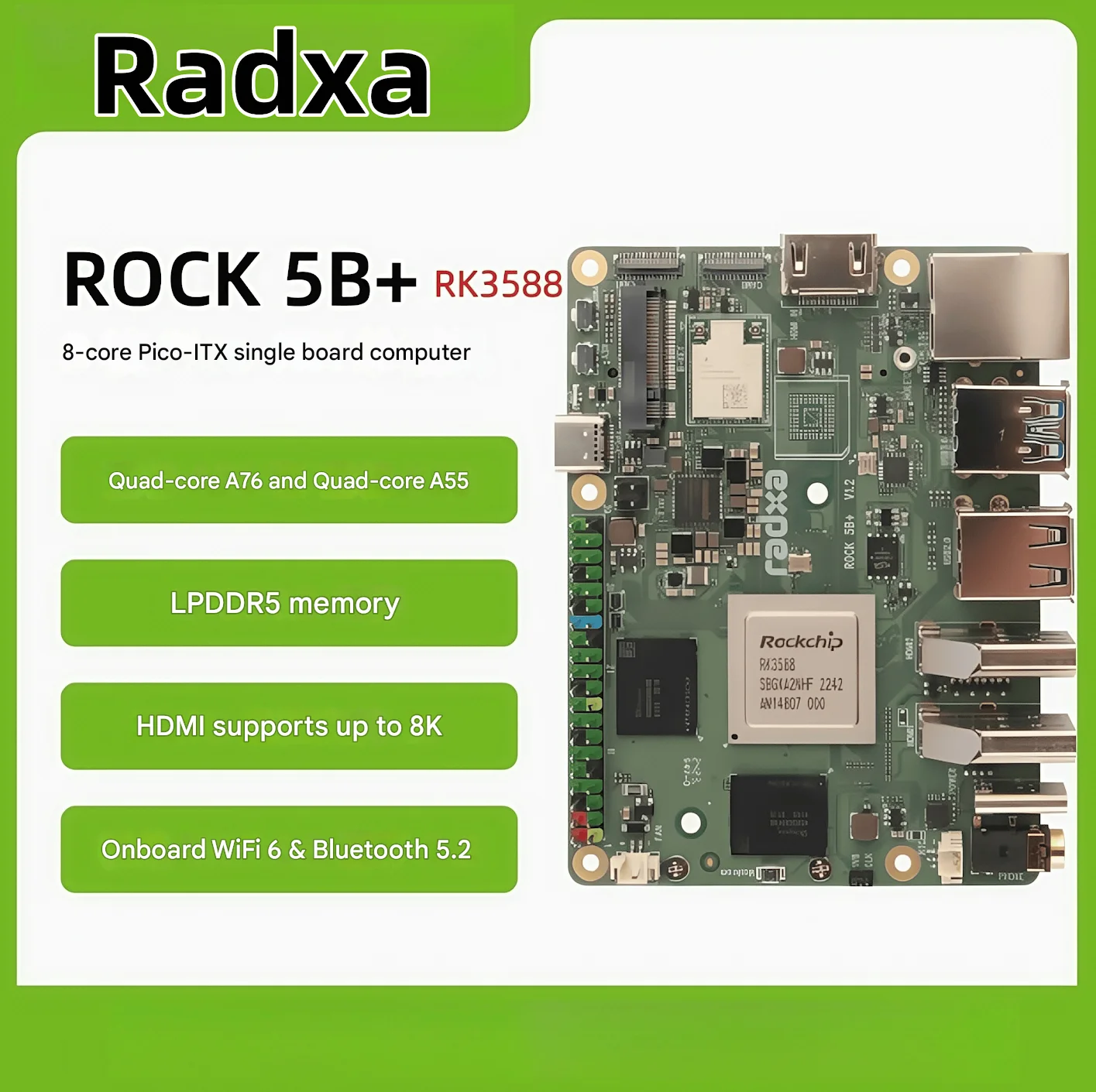 Radxa Rock 5B+ Deve… - image