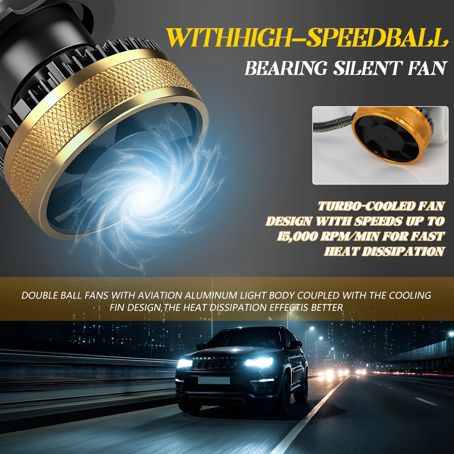 MONDEVIEW 10 медная трубка мощная автомобильная фара H1 H4 H7 H11 9005 9006 светодиодная лампа 400 Вт 6000 К 400000 лм дневные ходовые огни