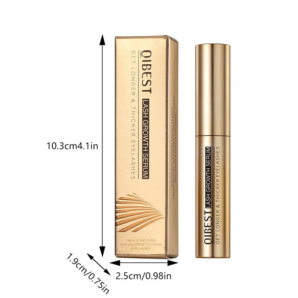 Siero per la crescita delle ciglia, Ciglia lunghe e dense, Formula per arricciare, Migliora la bellezza naturale, Facile applicazione, Ingredienti sicuri