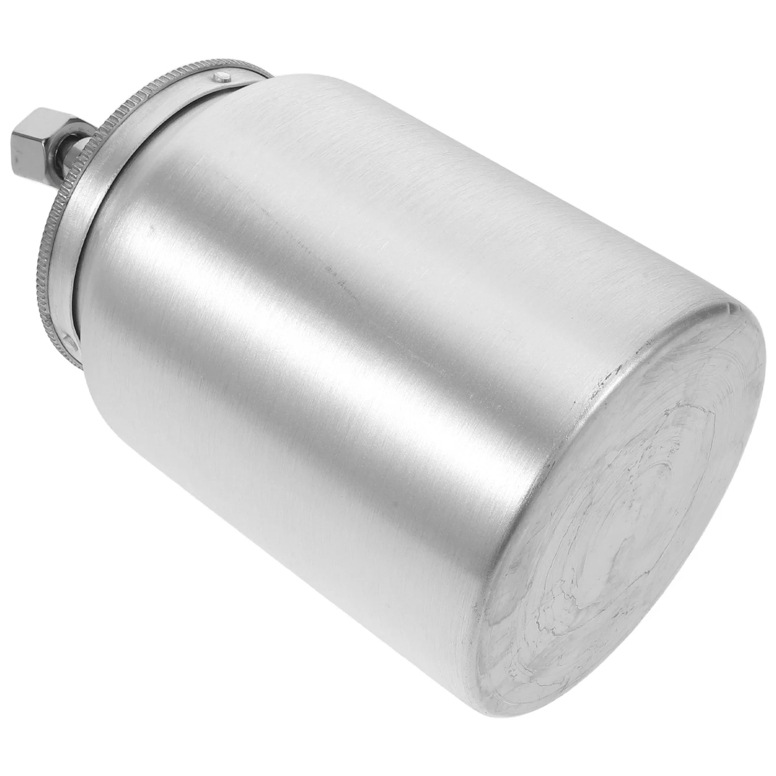 ถ้วยปืนพ่นสีขนาด 600 มล. ใช้ได้กับถังล่างรุ่น W77 สำหรับงานพ่นสีรถยนต์และเฟอร์นิเจอร์ ผลิตจากอะลูมิเนียมน้ำหนักเบา ทนทาน ปิดผนึกอย่างดี