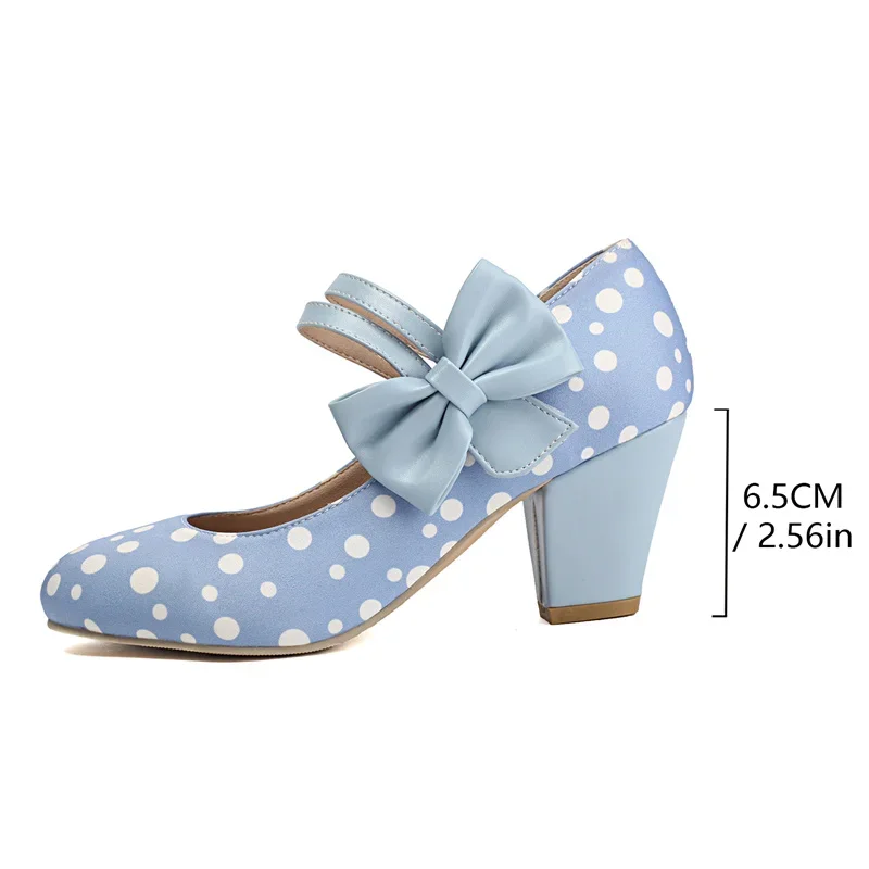 YQBTDL 2025 الأميرة مضخات الحلو فراشة عقدة 6.5 سنتيمتر عالية الكعب للمدرسة أحذية حفلات الزفاف الفتيات 7 9 10 12 14 15 16 18