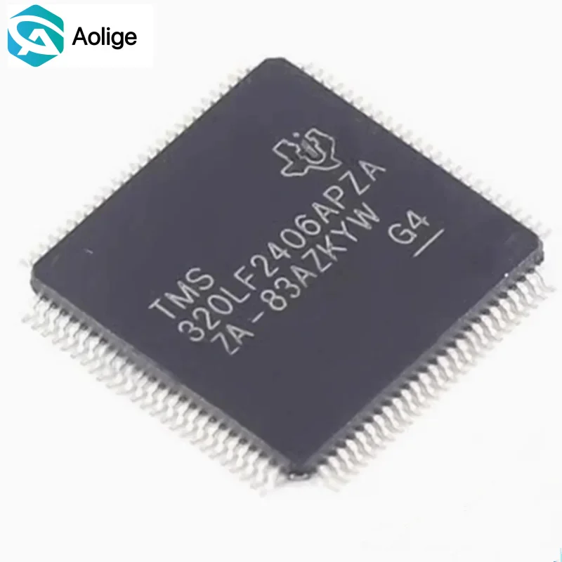 

2 шт. TMS320LF2406APZA (LQFP100) TMS320F2810PBKA(LQFP128) TMS320F2812PGFA(LQFP176) Чип обработки цифровых сигналов (DSP)