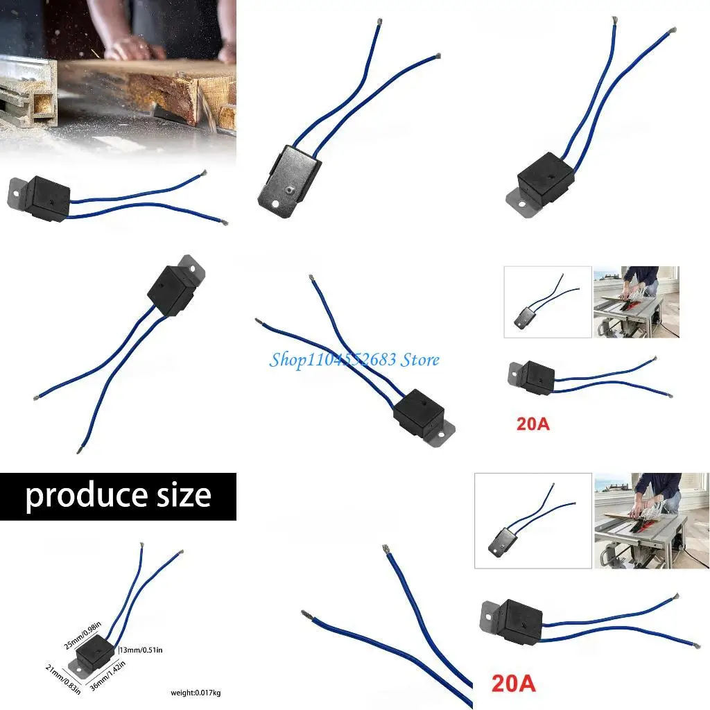 

Y6GD Electric Tool Soft Starter 20A 230V Built In Design Plastic Housing