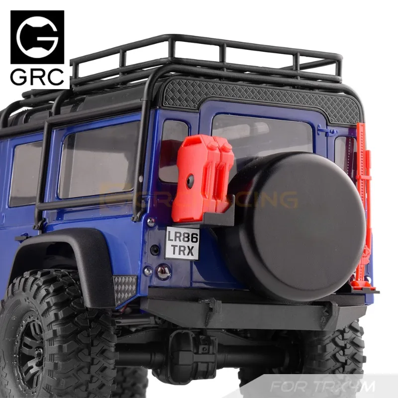 Anti-slip Decorative Piece Metal Protection on Top of Tailgate for 1/18 RC Crawler Car Traxxas TRX4M Defender D90 D110 Car Parts