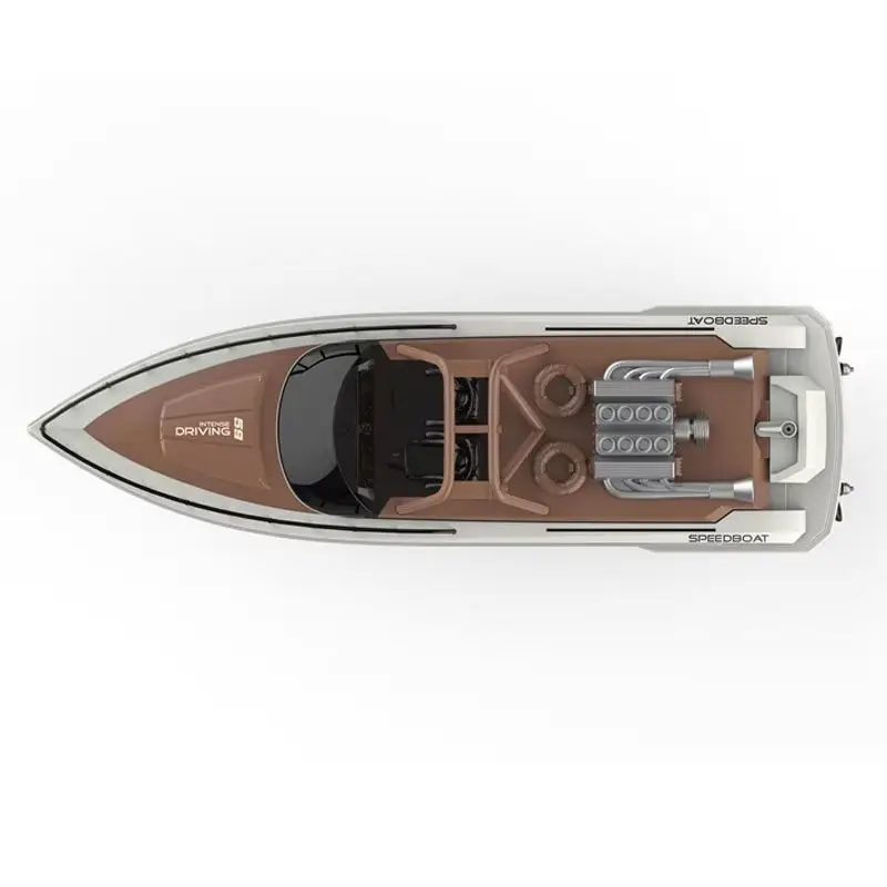 H109 Hochgeschwindigkeits-Luxus-Yachtmodell, 2,4 g, vollproportionale Fernbedienung, Dual-Motor-Antrieb, wasserdicht, vollständig versiegeltes Design, RC-Boot