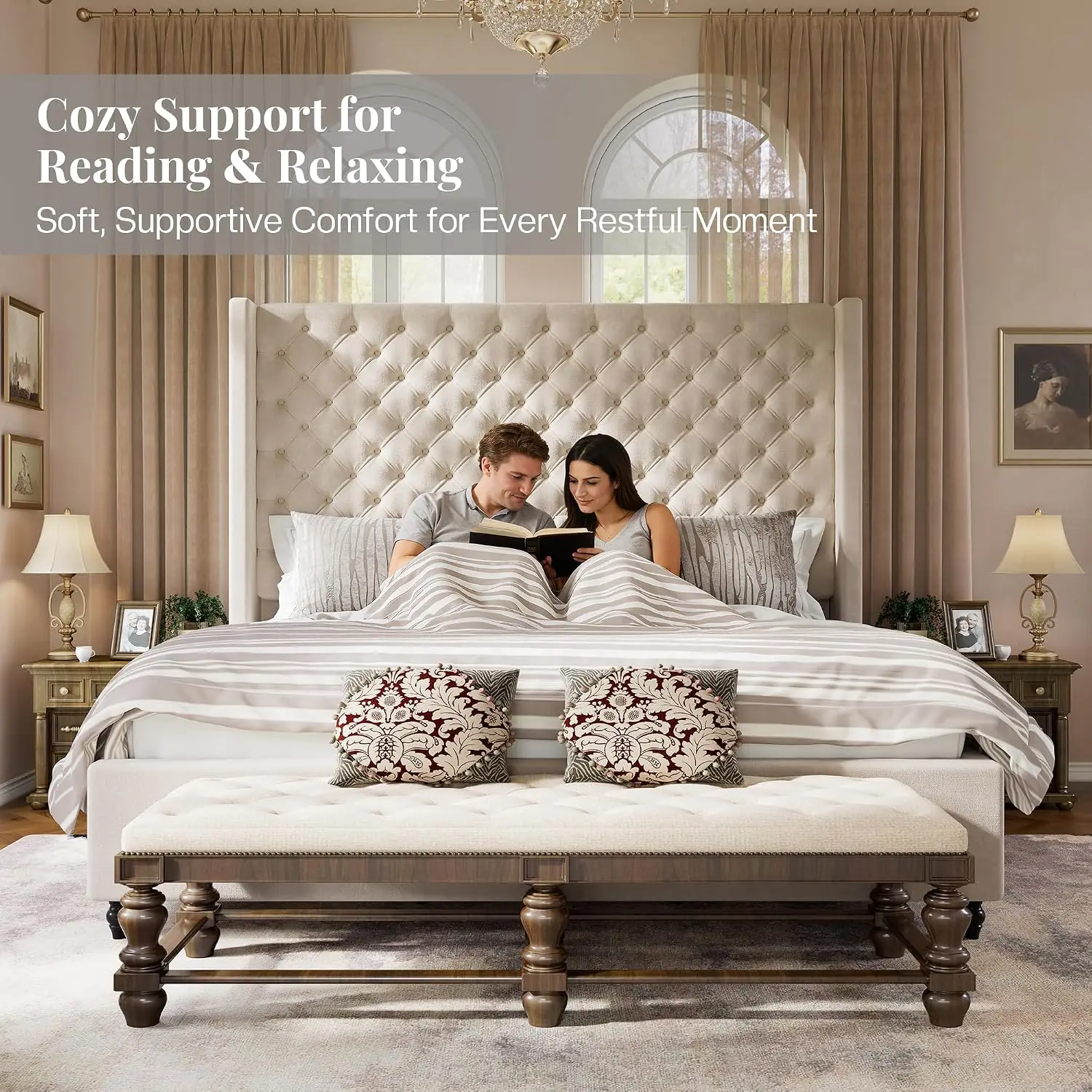 Bed Frame With 65