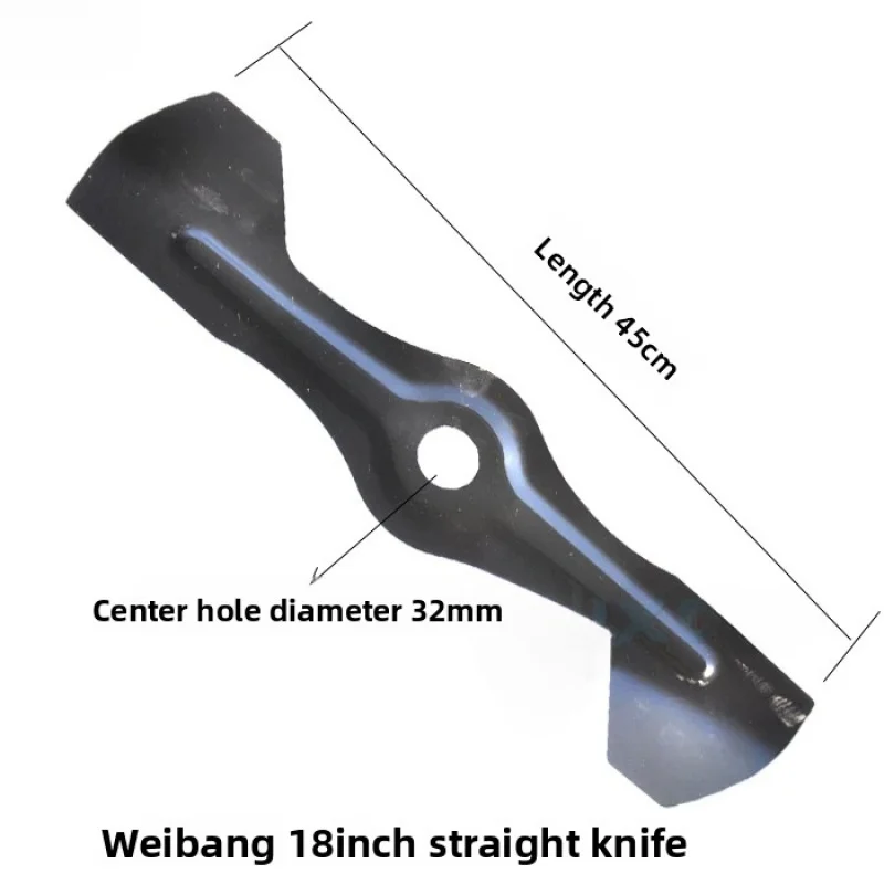 XMSJ Big Ear Straight Lawn Mower Blade for Weibang Meishen Dalongsop Honda GXV160 Walk Behind Grass Cutter Garden Mowing Spare