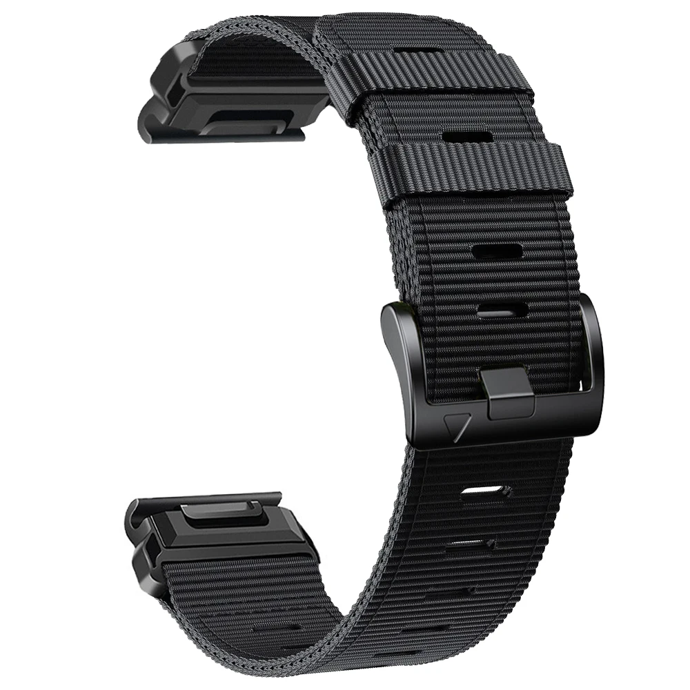 【セール中】QuickFit 22mm 26mm Nylon Strap For Garmin Fenix 8 E 7 7X 6X Pro/Tactix 8 Epix Pro Gen 2 51mm 47mm/Enduro 3 Braided Watchband