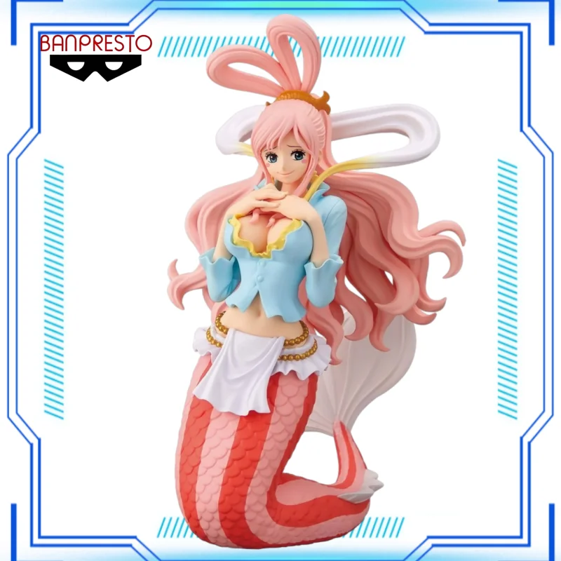 Figura Coleccionable de Anime Original de Bandai Banpresto One Piece GLITTER&GLAMOURS Princesa Shirahoshi Sirena, Adorno de Escritorio