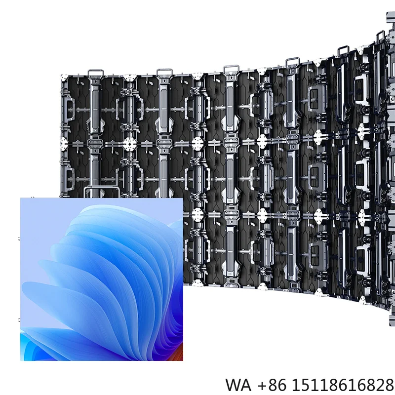 BSLED Indoor Giant Stage Background Led Video Wall P1.5-P3.9 Seamless Splicing Rental Waterproof Full Color High LED Display