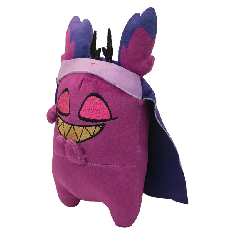 20/50cm Cat Alastor Cosplay Purple Plush Plushies Cartoon Hotel Fantasy Props Xmas Birthday Gifts Decor Mascot Costume Halloween