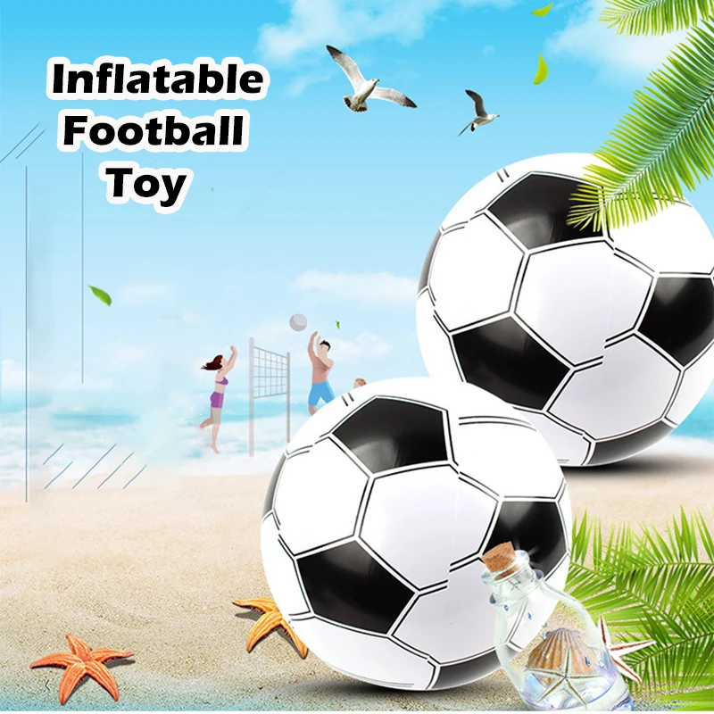 

New Funny Children Soccer Ball Toy PVC Inflatable Hand Pat Football Family Sports Match Elastic Balls Kids Holiday Birthday Gift