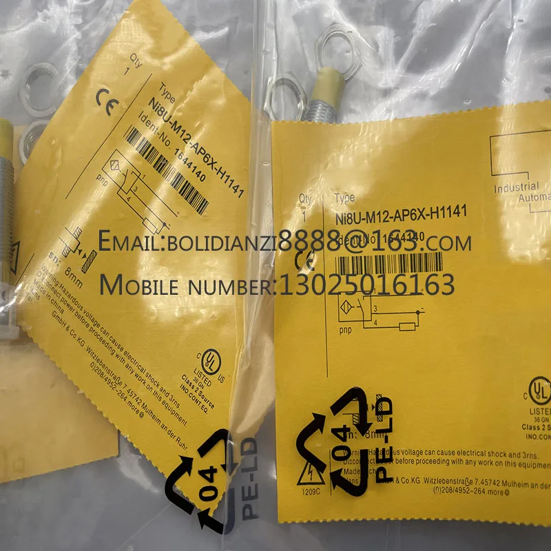 Sensor de interruptor de proximidad, NI8U-M12EE-AP6X-H1141, nuevo, disponible