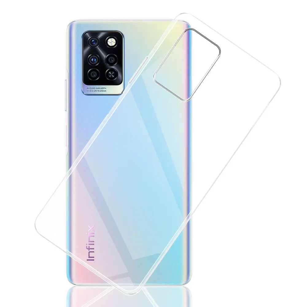 For Infinix Note 10 Pro NFC Case Clear Silicone Soft TPU Phone Back Case Cover For Infinix Note 10 Pro Clear Coque Bumper Fundas