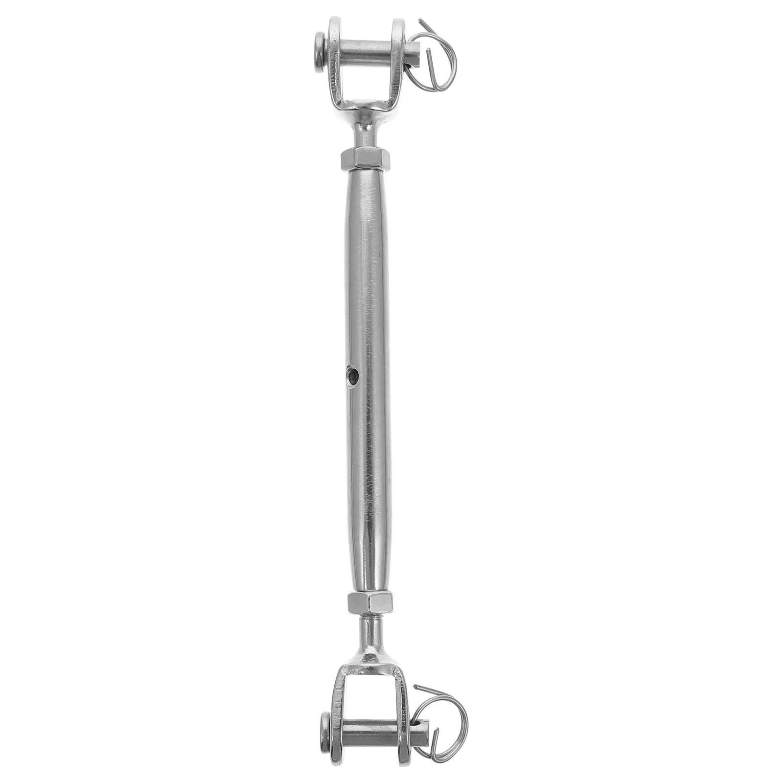 Stainless Steel Closed Body Turnbuckle Rust Resistant Wire Rope Tensioner for Tent Outdoor Industrial Use