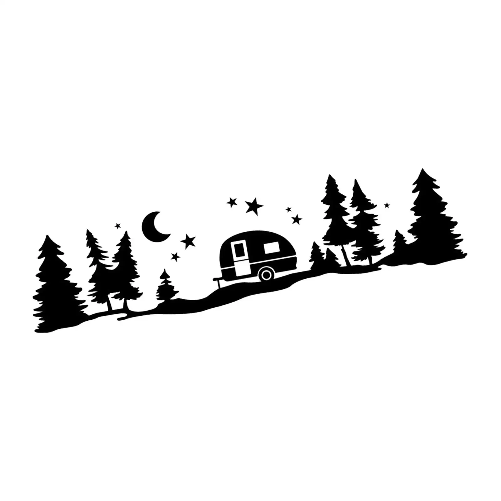 Car Decals Christmas DIY Patch Decorations Decorative Graphic Premium Car Stickers Decals for Van Motorhome Car Truck durable