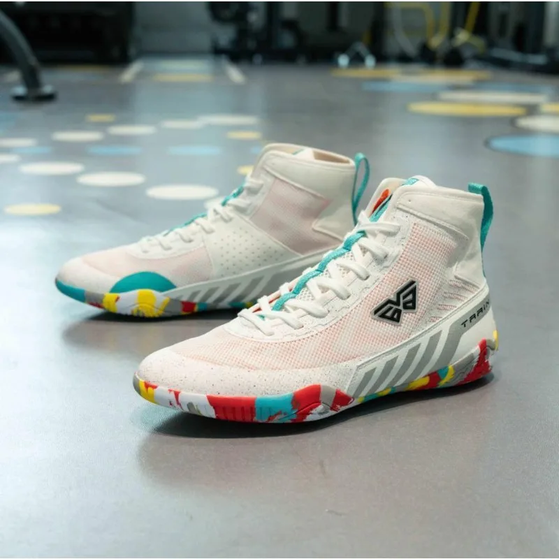 

2026 Classic Brand Unisex Boxing Fighting Boot Top Quality Wrestling Sneaker Designer Mid-Top Gym Training Shoe Indoor Wrestling