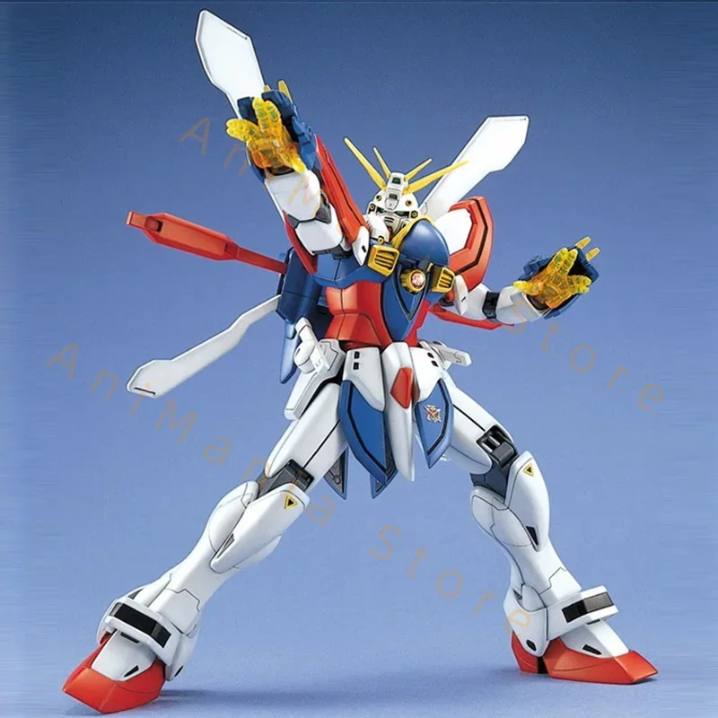 Bandai Gundam Anime Figur Montieren Modell MG 1/100 Gott Gundam GF13-017NJ2 Neue Action Figur Geschenk Sammeln kinder Spielzeug