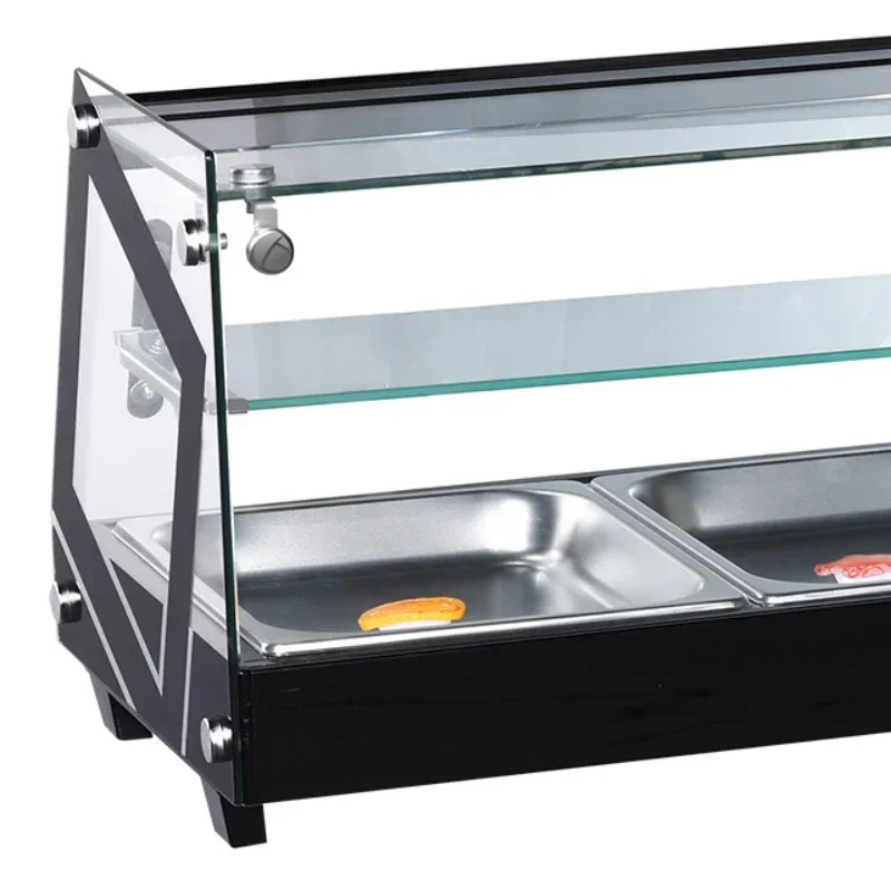 

2 Layers Sushi Chiller Refrigerated Showcase Countertop sushi display