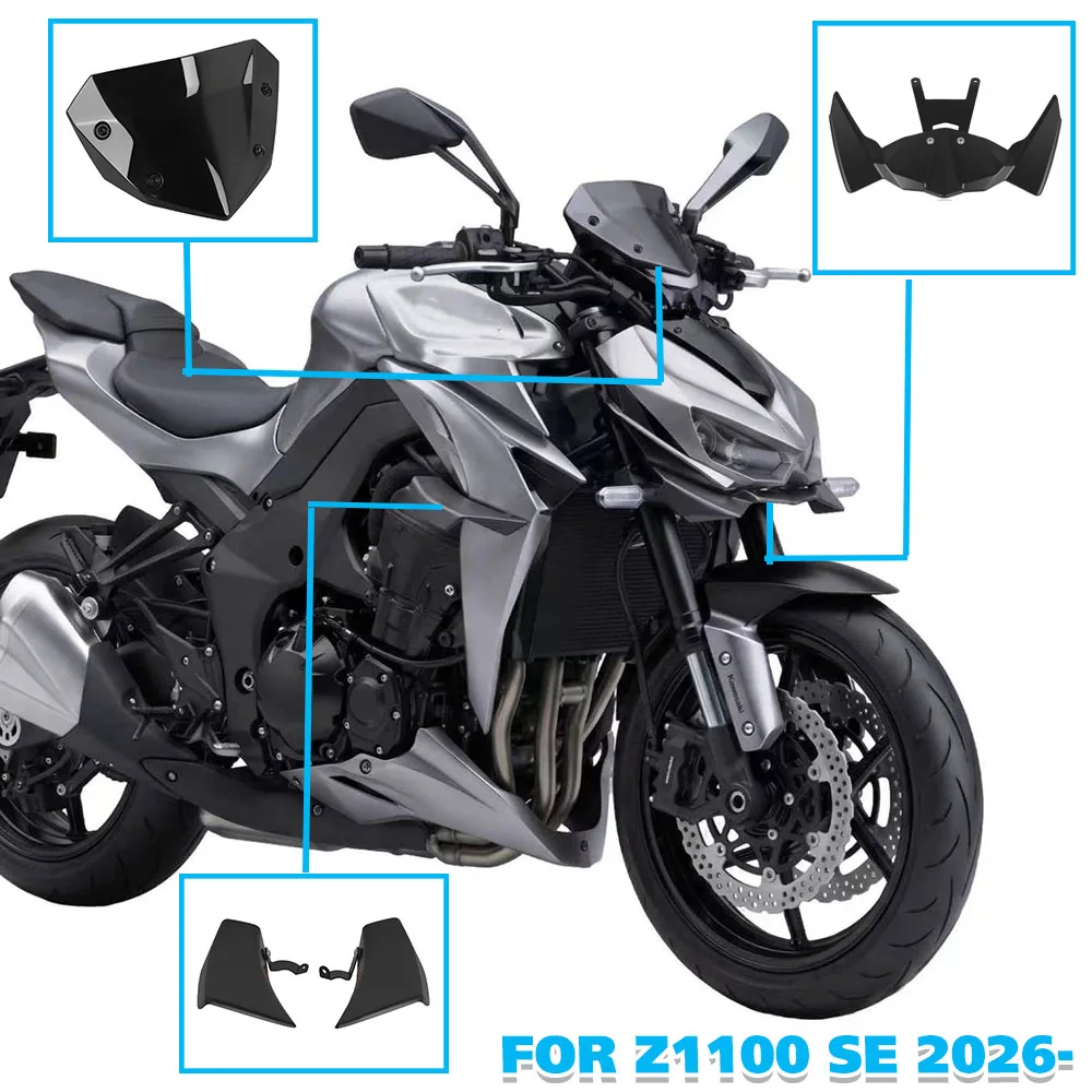 per-kawasaki-z1100-z-1100-se-2026-spoiler-anteriore-aerodinamico-alette-aerodinamiche-deflettore-aria-visiera-parabrezza