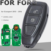 KEYECU For Ford Ecosport 2013 2014 2015 2016 FSK 433MHz DST+80(40bit) Chip Smart Remote Key 2 Button Fob