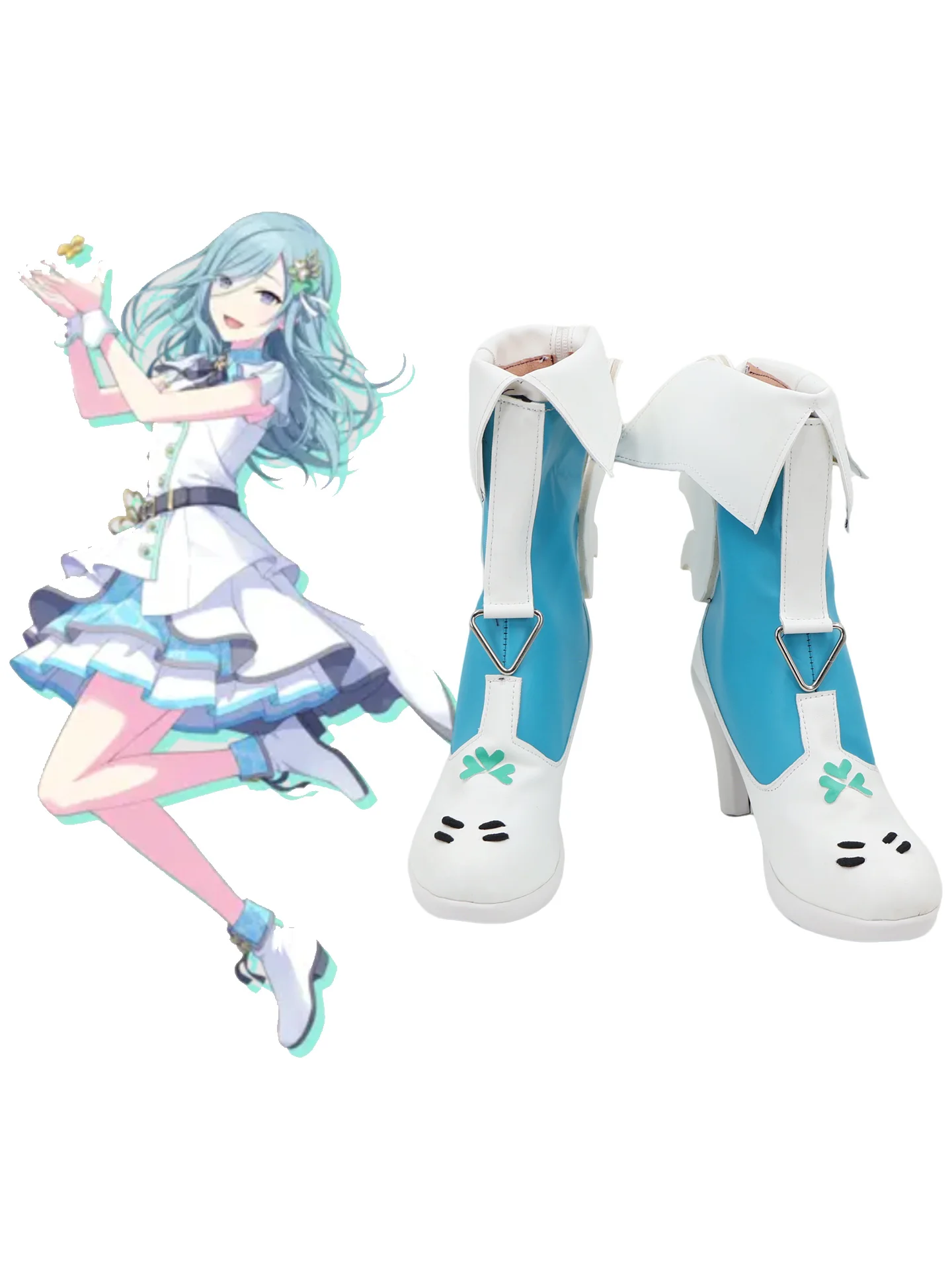 

Hinomori shizuku Cosplay Shoes Halloween Carnival Custom Made Prop Hinomori shizuku Boots