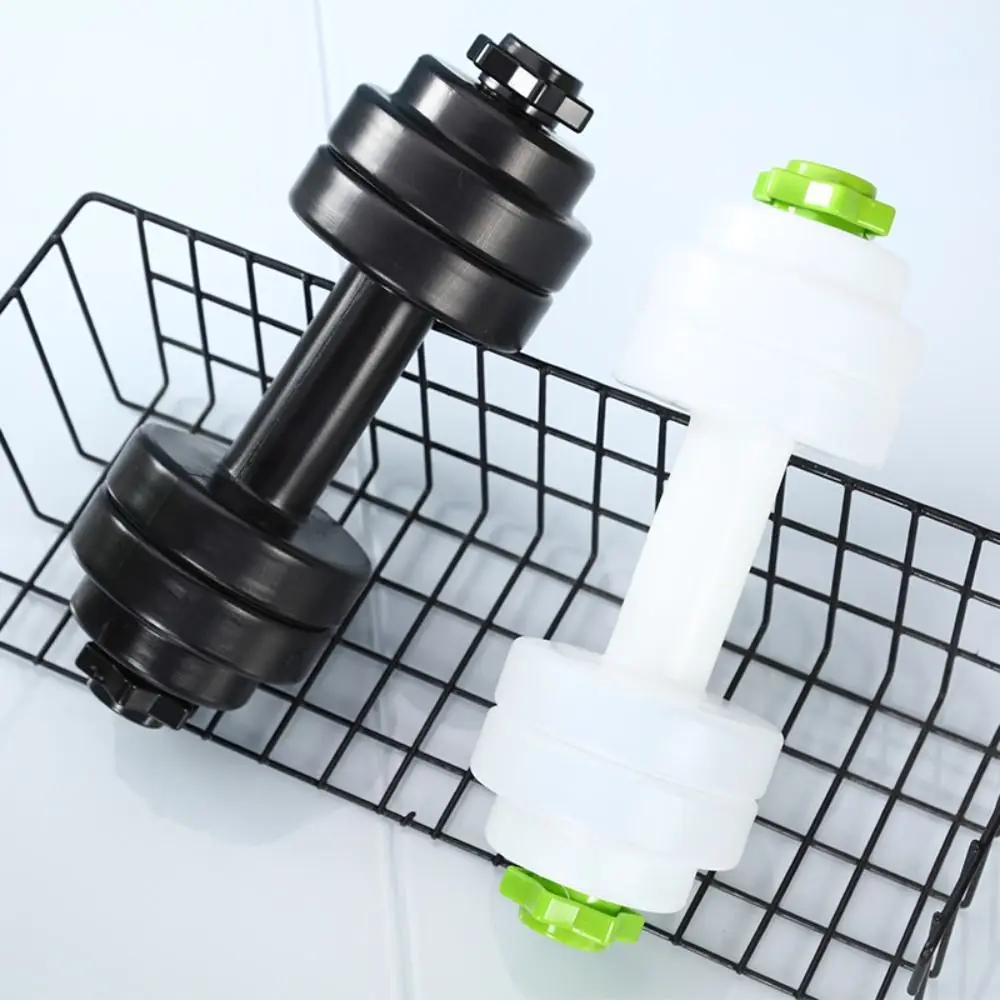 Max 1KG Dumbbell Water Cup Multifuntion 830ML Water-filled Dumbbells Portable Creative Fitness Water Bottle Home Exercise
