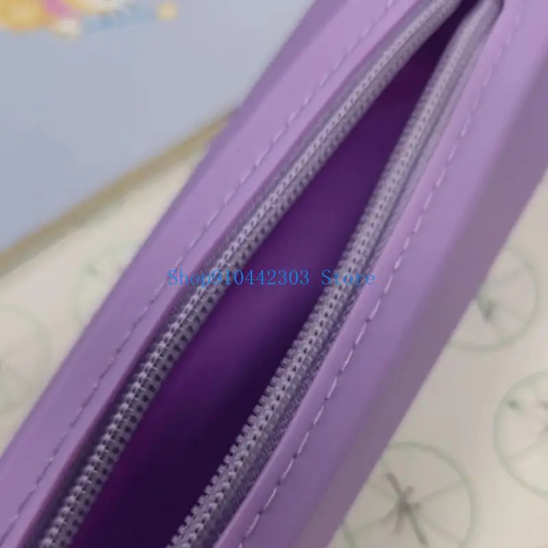 L4MD Soft Pen Case Pencil Bag Pencil Case Silicone Pen Organizers Pen Bag Pencil Box