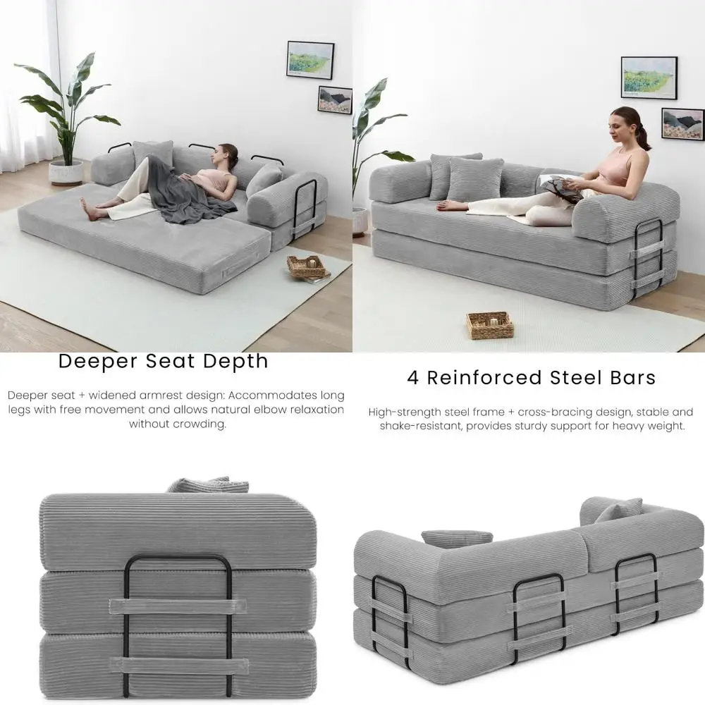 Folding Sleeper Sof… - image